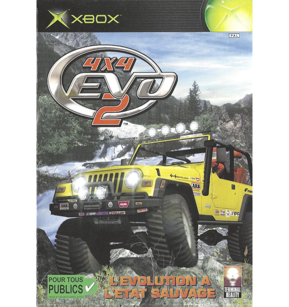 Xbox 1ere 4x4 Evo 2 Cib