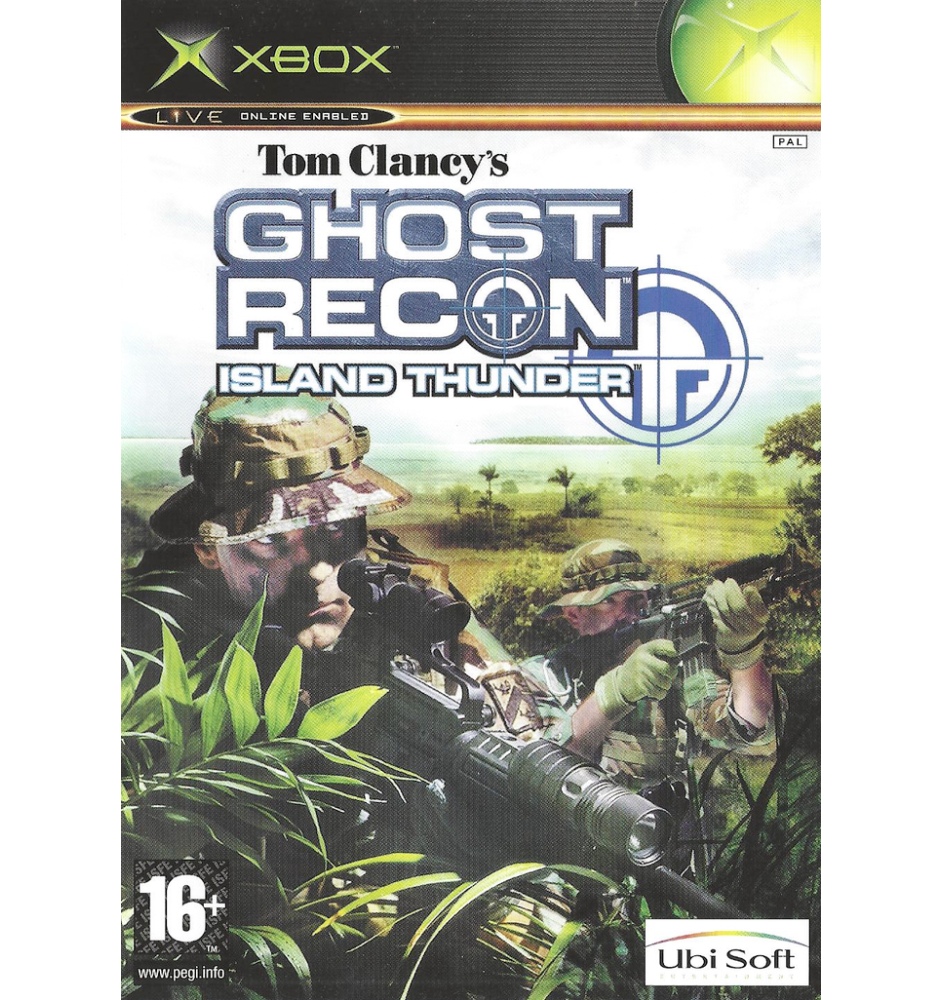Xbox 1ere Ghost Recon Island Thunder Cib
