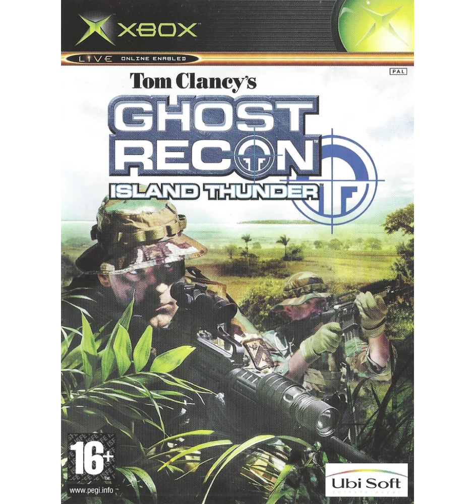 Xbox 1ere Ghost Recon Island Thunder Cib