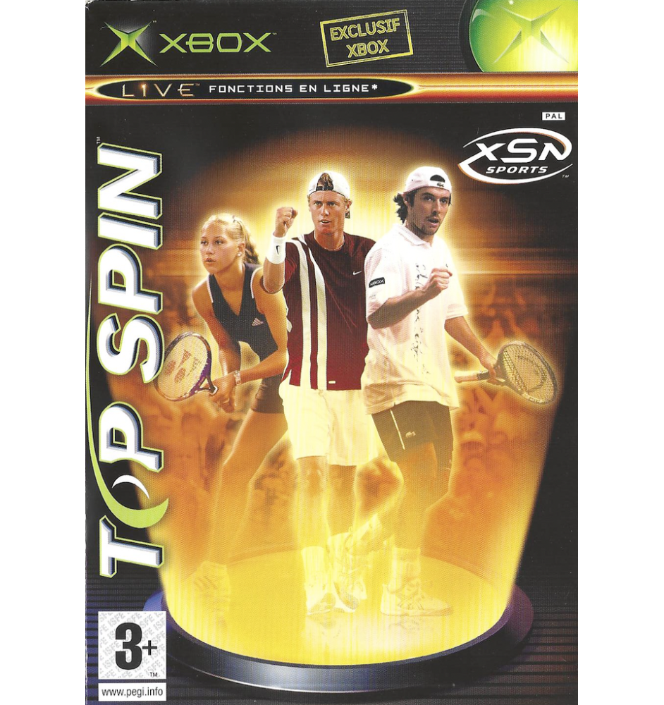 Xbox 1ere Top Spin Sn