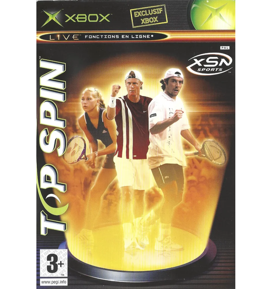 Xbox 1ere Top Spin Cib