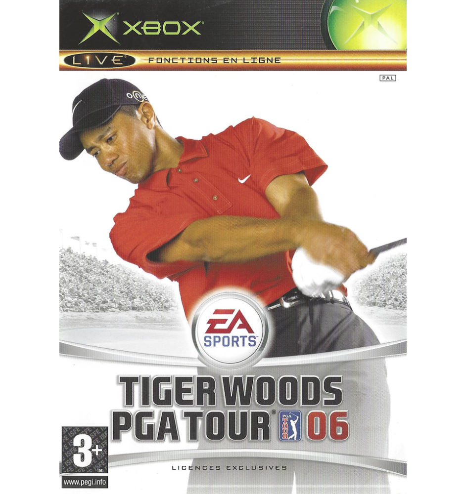 Xbox 1ere Tiger Woods Pga Tour 06 Cib