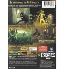 Xbox 1ere Splinter Cell Pandora Tomorrow Sn