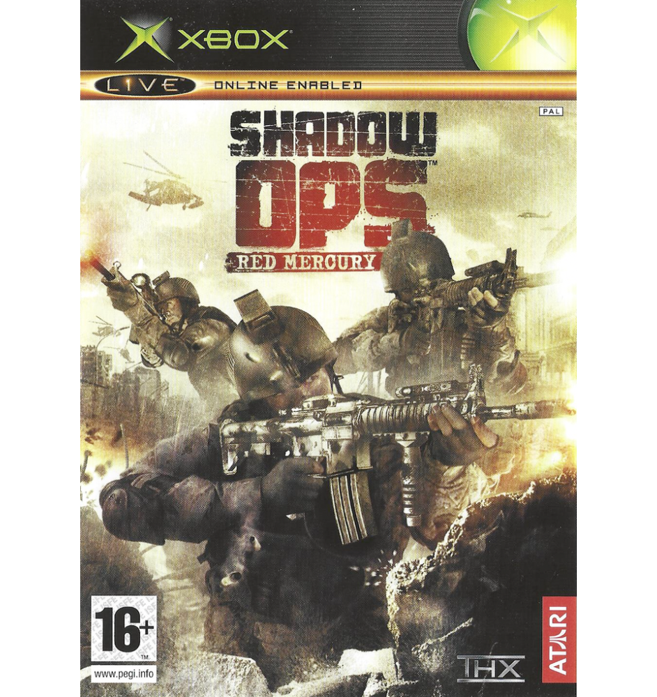 Xbox 1ere Shadow Ops Red Mercury Cib