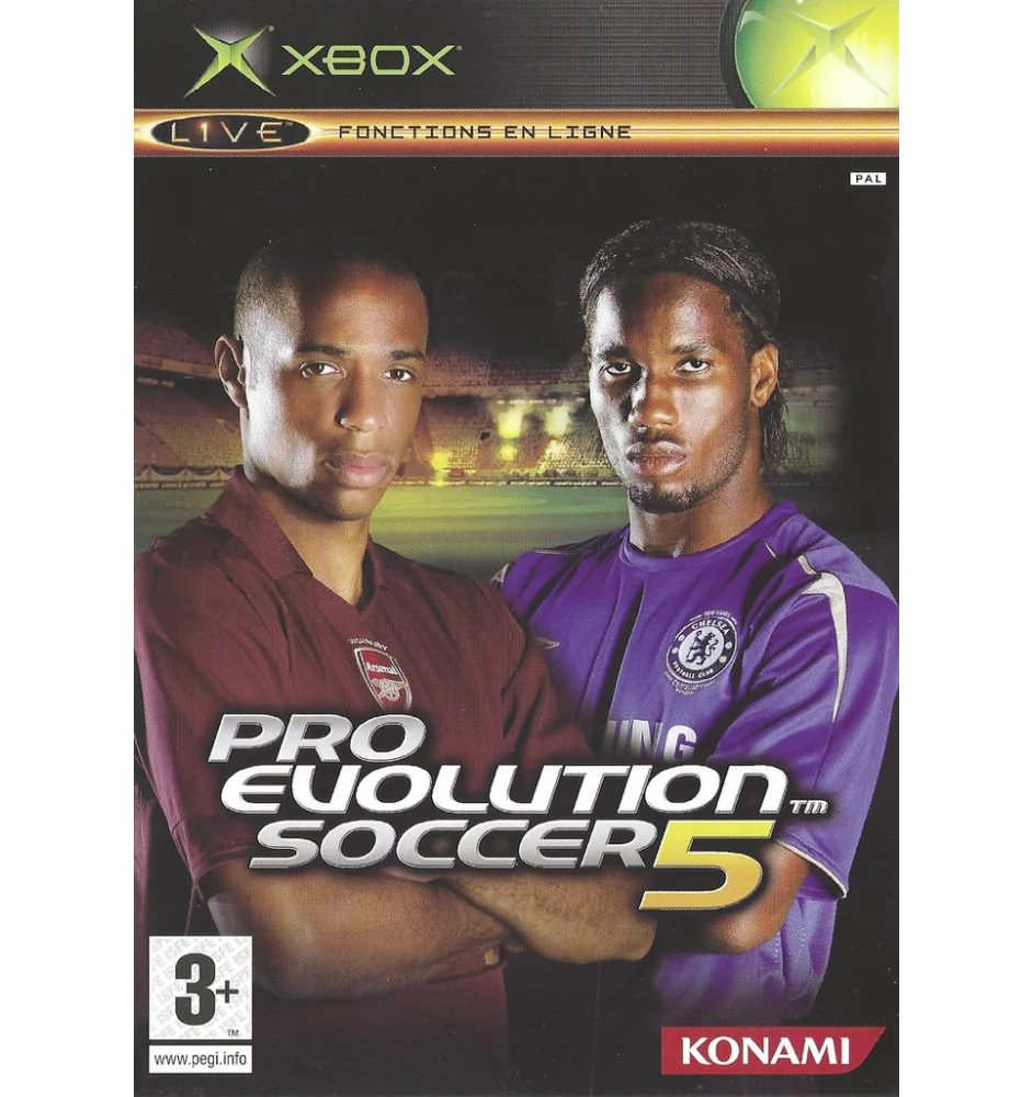 Xbox 1ere Pro Evolution Soccer 5 Cib