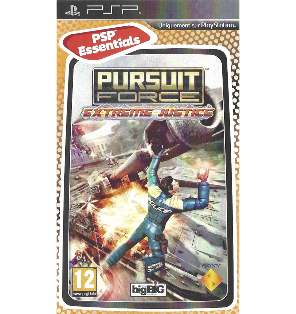 PSP Pursuit Force Extreme Justice Essen Cib