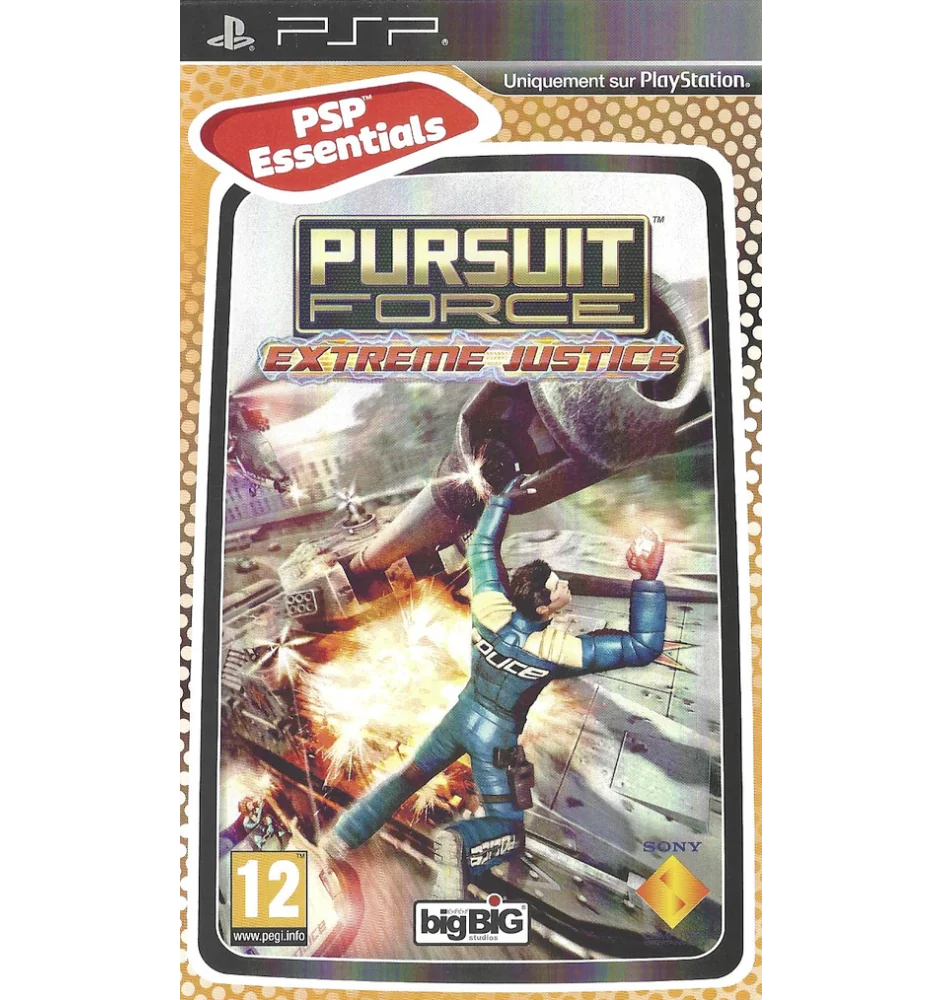 PSP Pursuit Force Extreme Justice Essen Cib