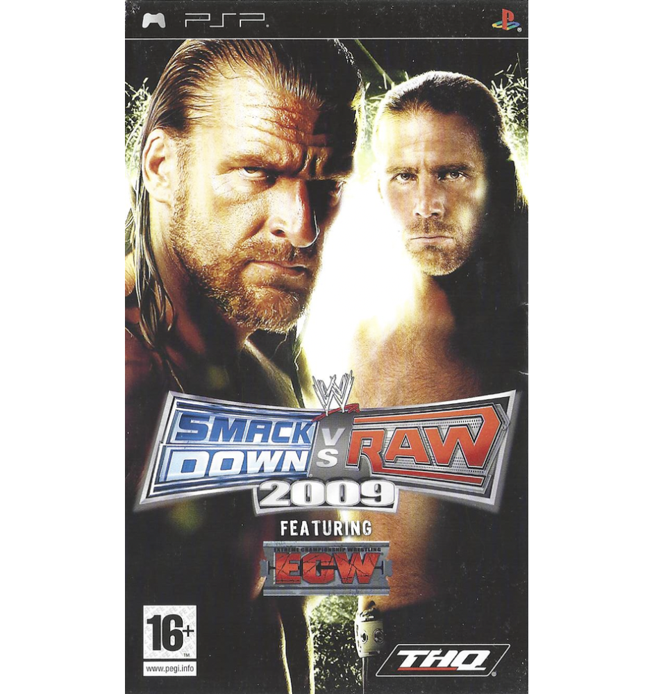 PSP Smackdown Vs Raw 2009 Cib
