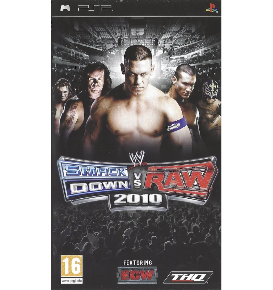 PSP Smackdown Vs Raw 2010 Cib