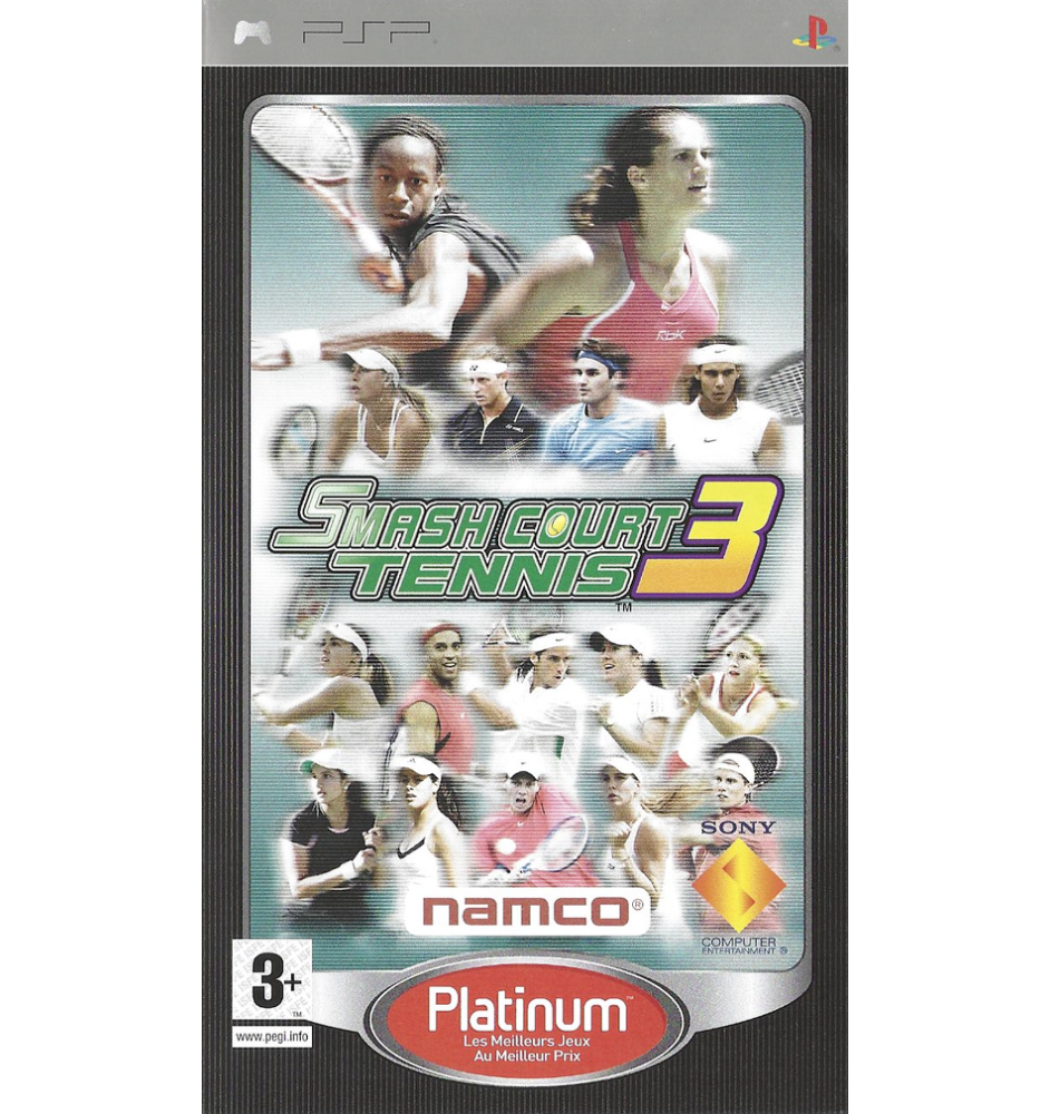 PSP Smash Court Tennis 3 plat Cib
