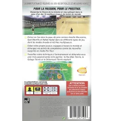 PSP Smash Court Tennis 3 plat Cib