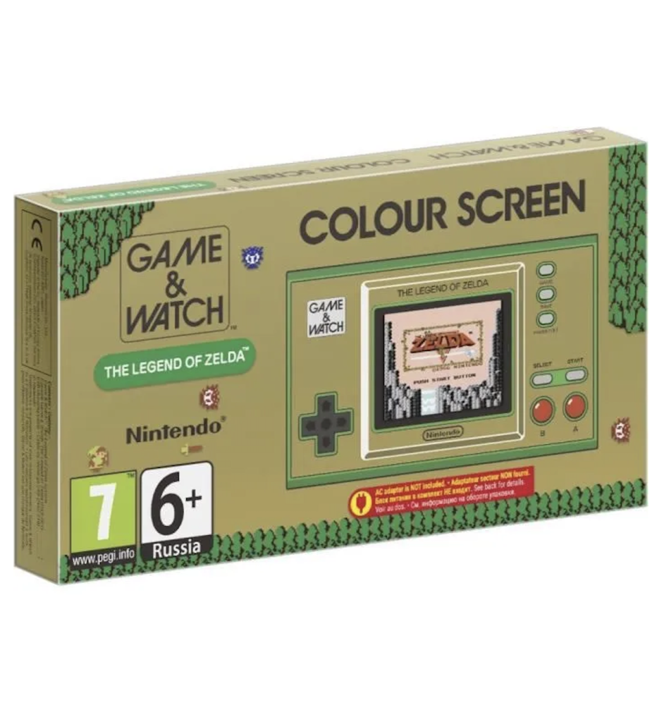 Game & Watch The Legend Of Zelda Colour Screen Neuf