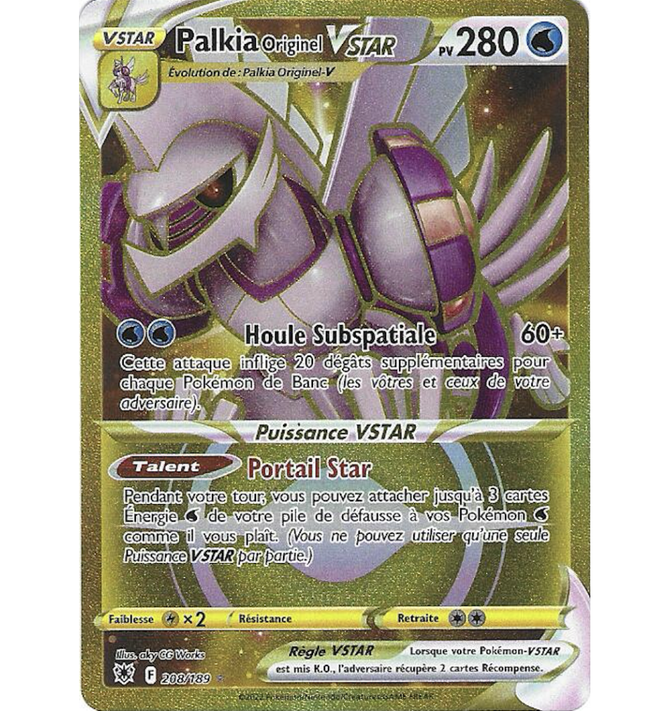 Palkia Originel Vstar 208/189