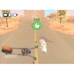 WII Rayman The Lapins Cretins Show Cib