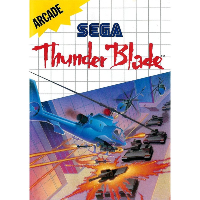 Master System Thunder Blade Cib