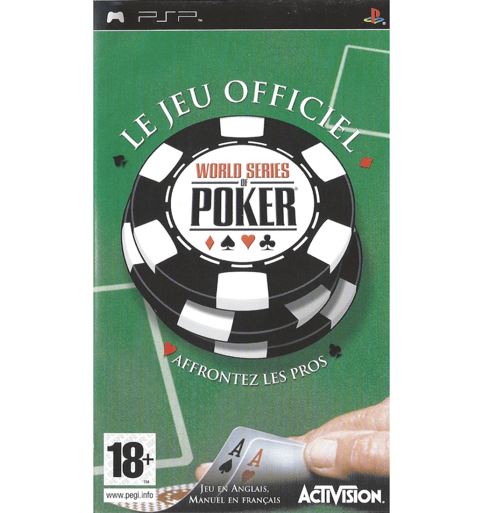 PSP World Series Of Poker Cib