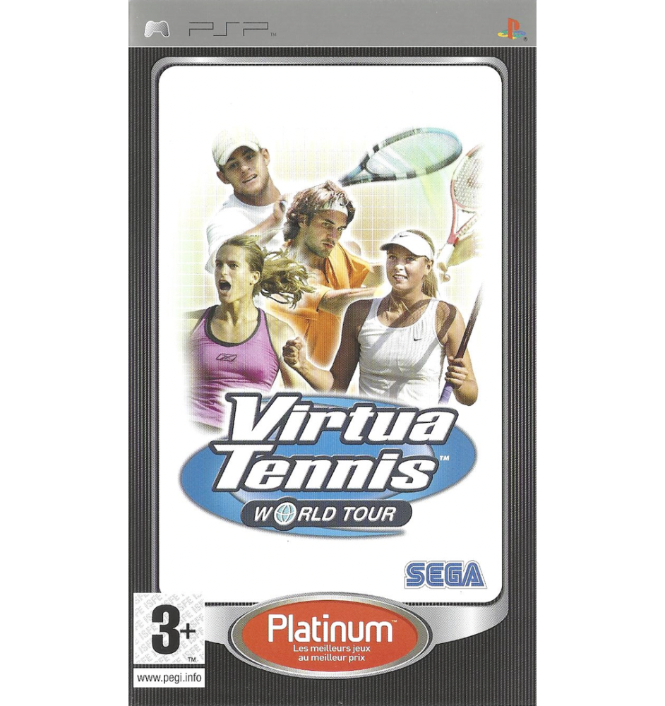 PSP Virtua Tennis World Tour Plat Cib