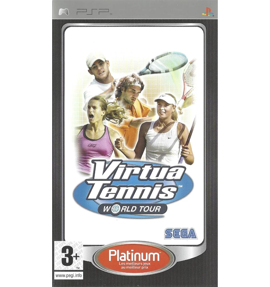 PSP Virtua Tennis World Tour Plat Cib