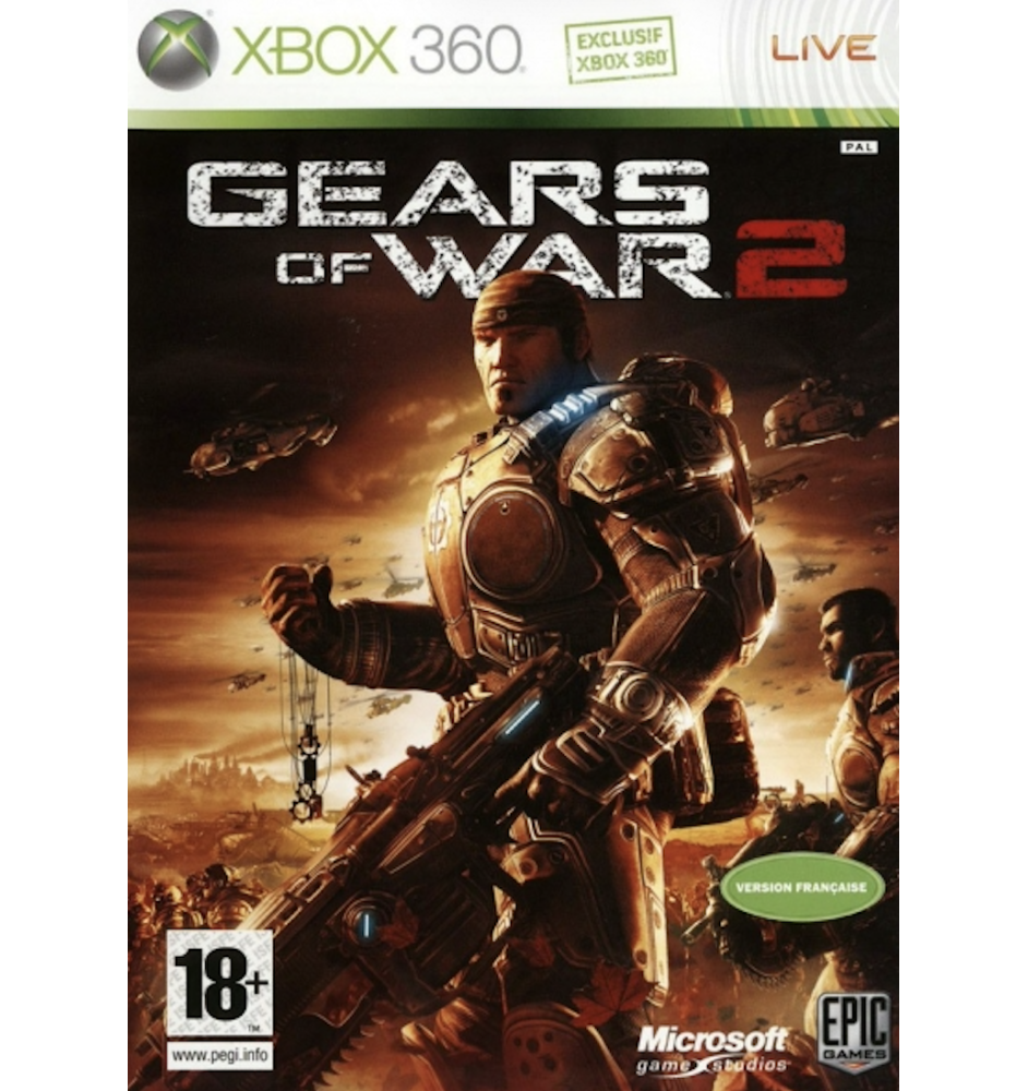 copy of Xbox 360 Gears Of War 2 Cib