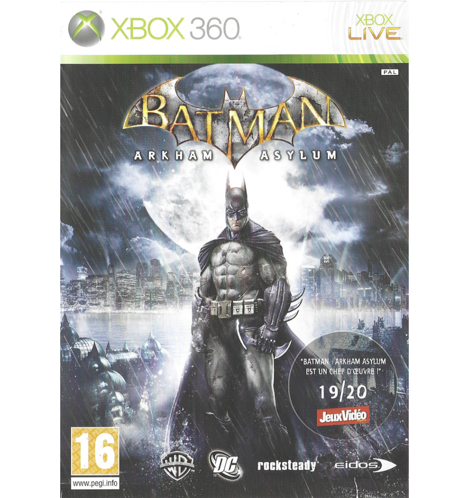 Xbox 360 Batman Arkham Asylum Cib