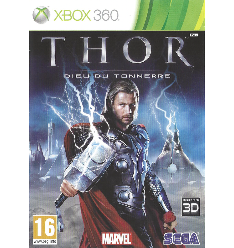 Xbox 360 Thor Dieu Du Tonnerre Cib