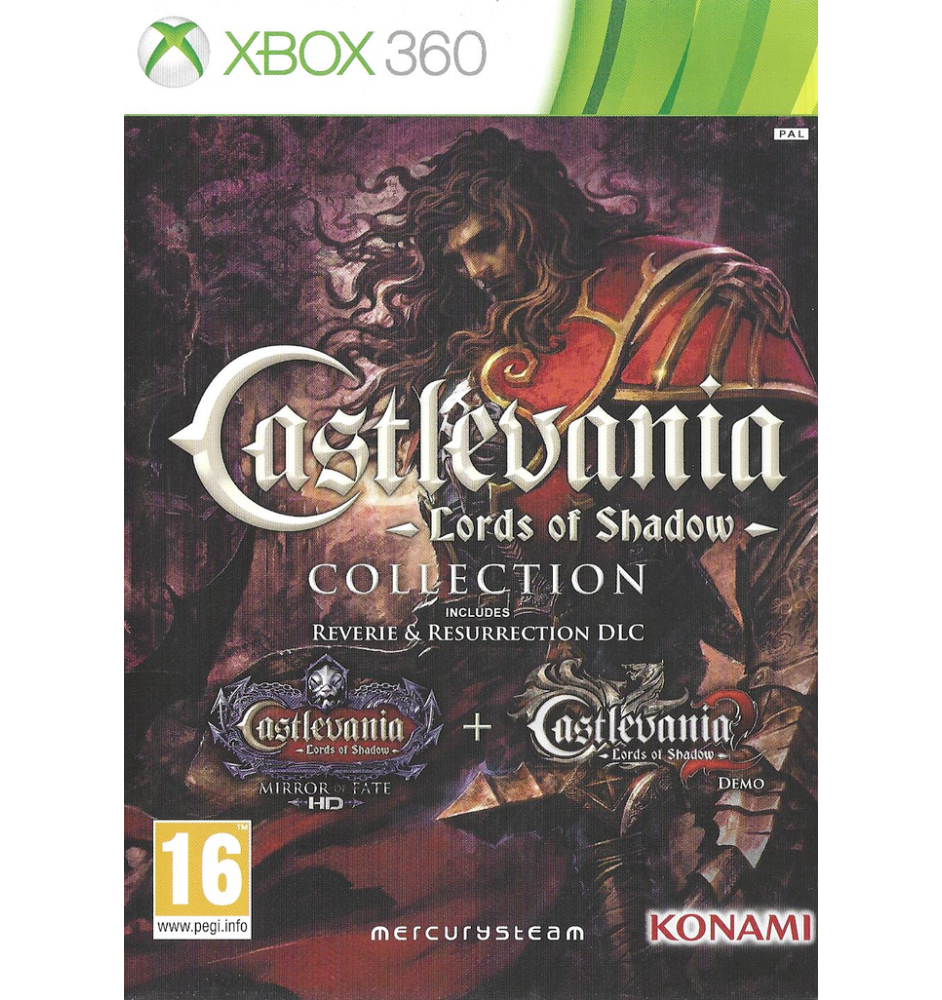 Xbox 360 Castlevania Lords Of Shadow Collection Cib