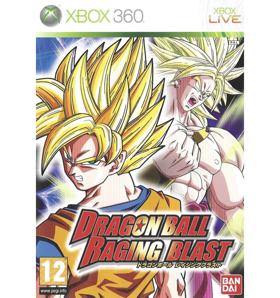 Xbox 360 Dragon Ball Raging Blast Cib