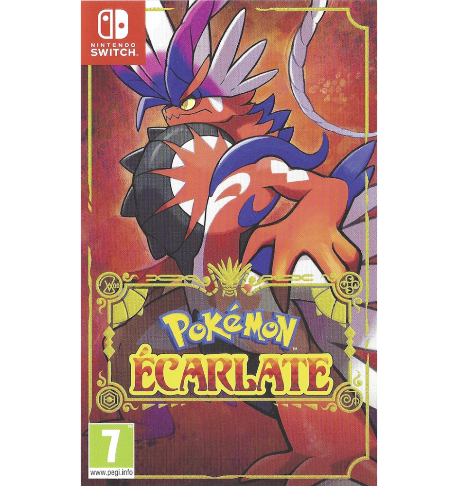 Switch pokemon Ecarlate