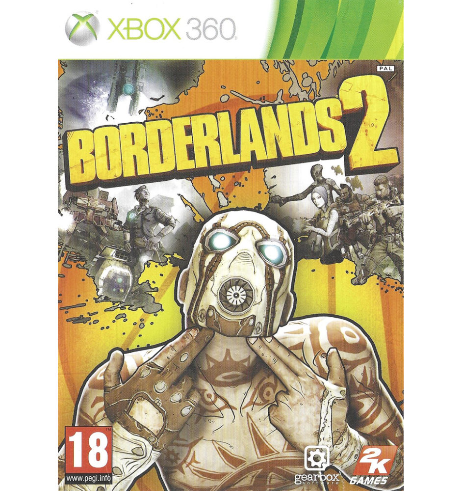 Xbox 360 Borderlands 2 Cib