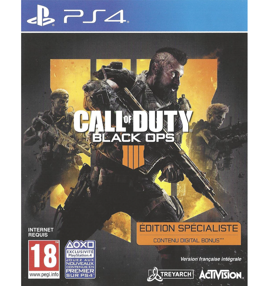 copy of PS4 Call Of Duty Black Ops 4 Neuf