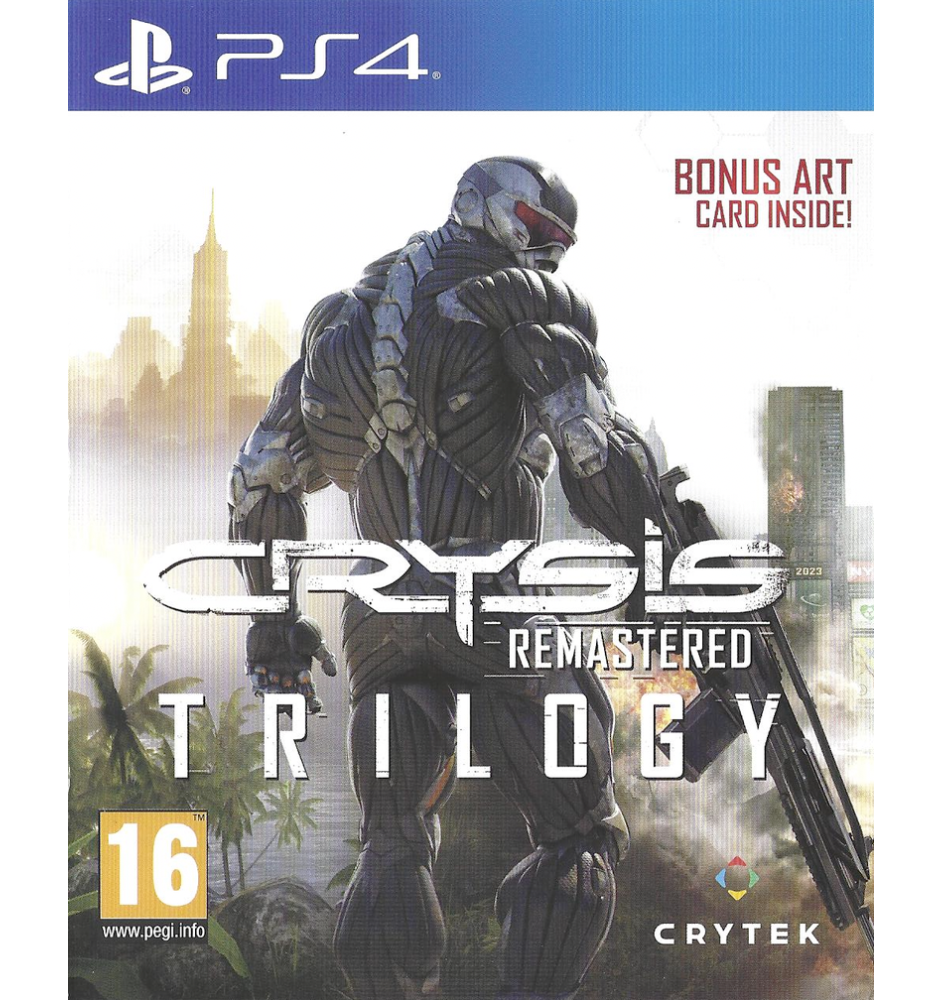 PS4 Crysis Trilogy remastered