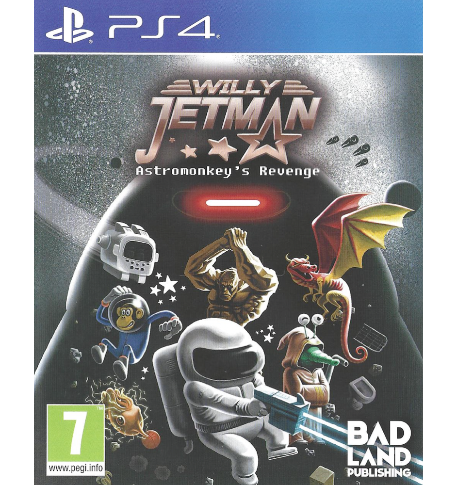 PS4 Willy Jetman Astromonkey's Revenge