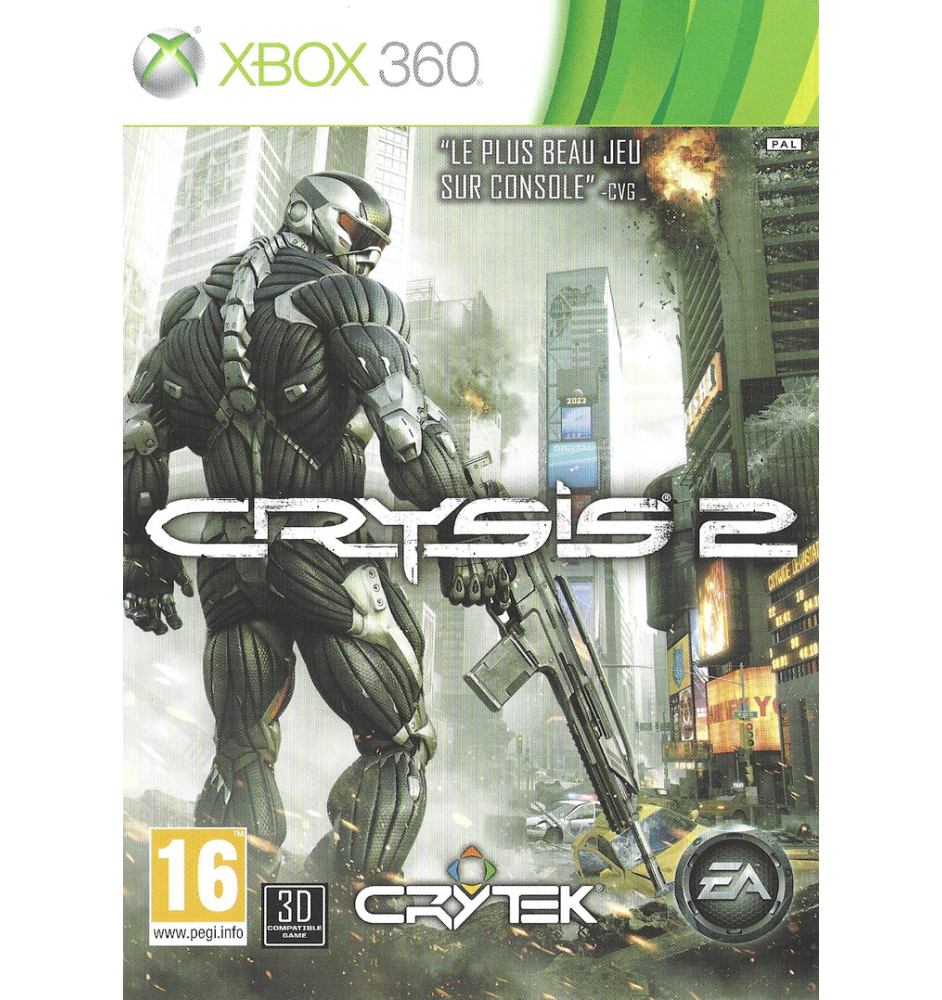 Xbox 360 Crysis 2 Cib