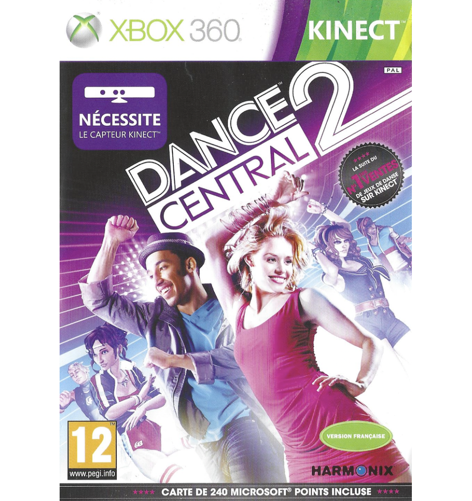 Xbox 360 Dance Central 2 Cib