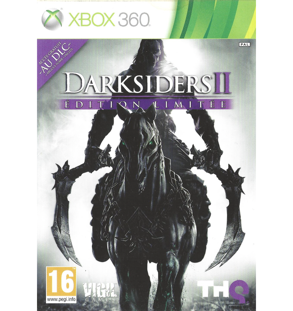 Xbox 360 Darksiders II Edition Limitée Sn
