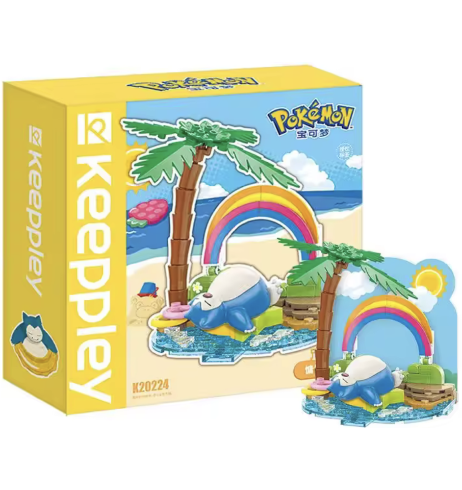 Keeppley Pokemon Briques De Construction Ronflex