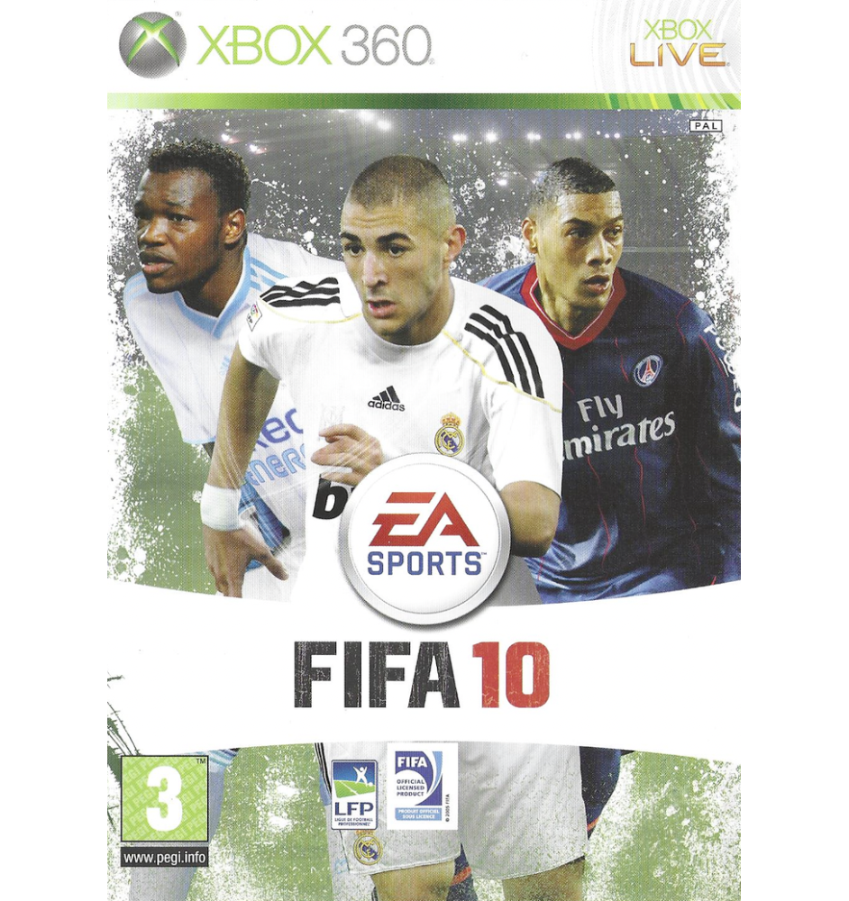 Xbox 360 Fifa 10 sn