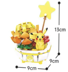 Keeppley Pokemon Briques De Construction Pikachu Star