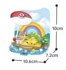Keeppley Pokemon Briques De Construction Pikachu Beach