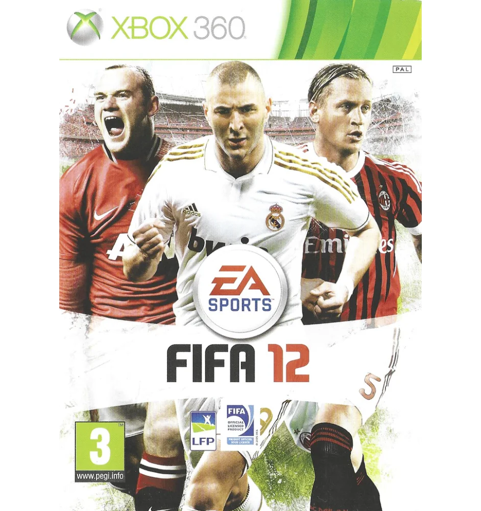 Xbox 360 Fifa 12 sn