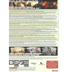 Xbox 360 Gears Of War Double Pack 1 / 2 Cib
