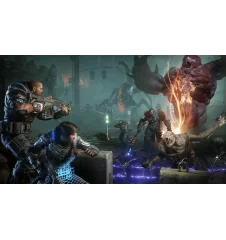 Xbox 360 Gears Of War Double Pack 1 / 2 Cib