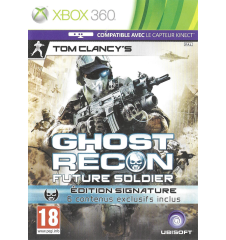 Xbox 360 Ghost recon future soldier edition signature sn