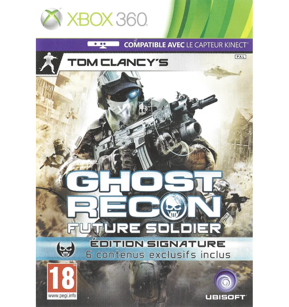 Xbox 360 Ghost Recon Future Soldier Edition Signature Sn