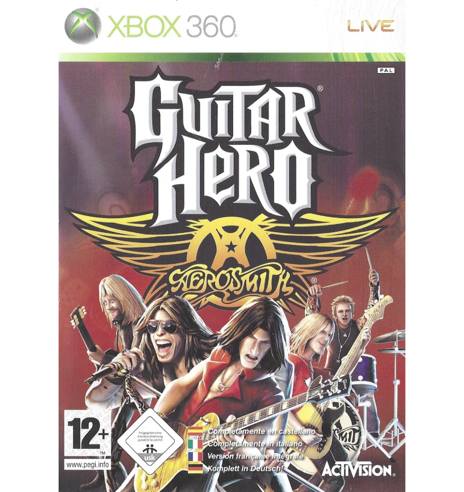 Xbox 360 Guitar Hero Aerosmith Cib