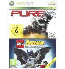 Xbox 360 pure et Lego Batman cib bundle copy