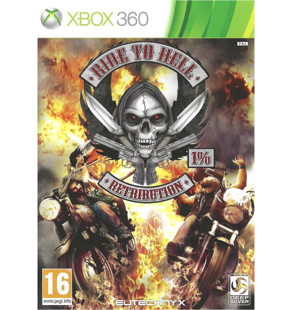 Xbox 360 Ride To Hell Retribution Sn