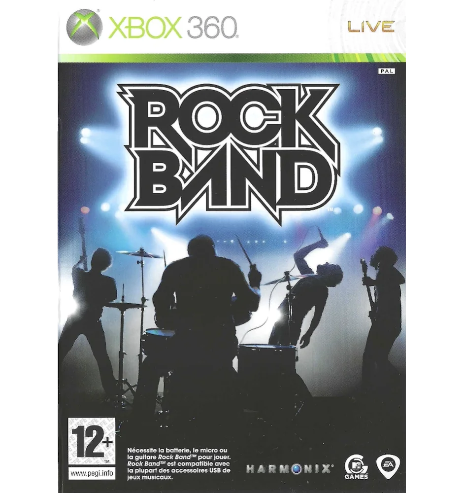 Xbox 360 Rock Band Cib