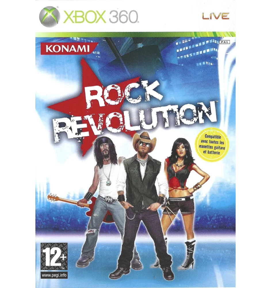 Xbox 360 Rock Revolution Cib