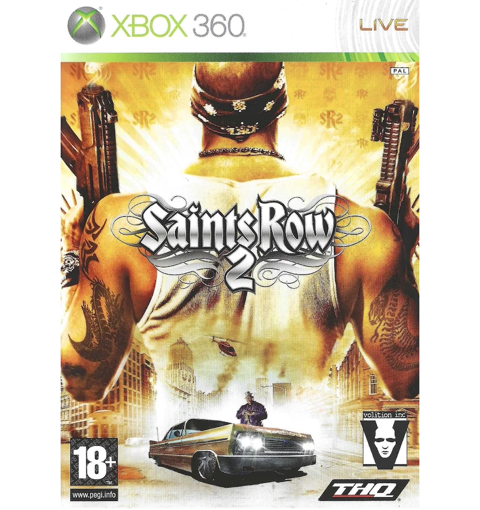 Xbox 360 Saints Row 2 Sn